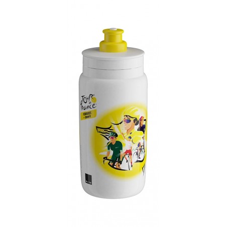 ELITE Bidón de ciclismo edición especial tour frnacia femenino FLY 550 ML 2025 727082