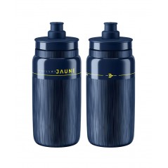ELITE Special edition cycling bottle, yellow and blue jersey FLY 550 ML 727084