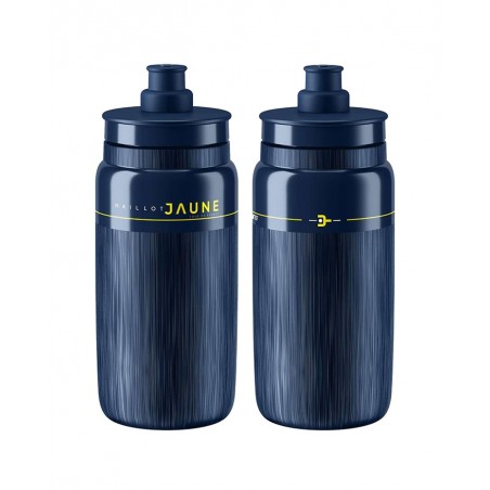 ELITE Bidón de ciclismo edición especial maillot amarillo azul FLY 550 ML 727084