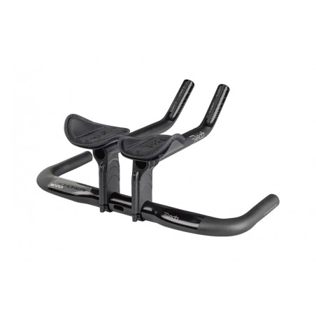 DEDA Handlebar and extension kit for time trial bikes with curved design CRONONERO EVO ICR 31.7 J-BEND ALUMINIO 727088