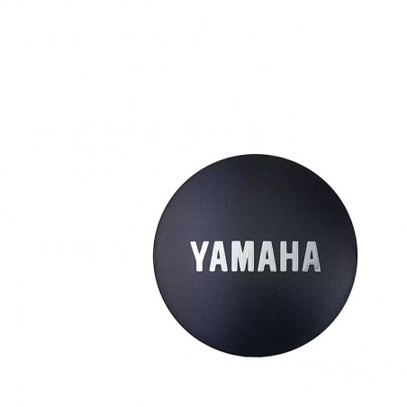 YAMAHA Tapa logo negra para motores de bicicletas eléctricas PW 727195