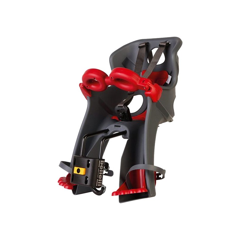 BELLELLI Front baby carrier with fixing system FRECCIA B-FIX OSCURO/ROJO 727658