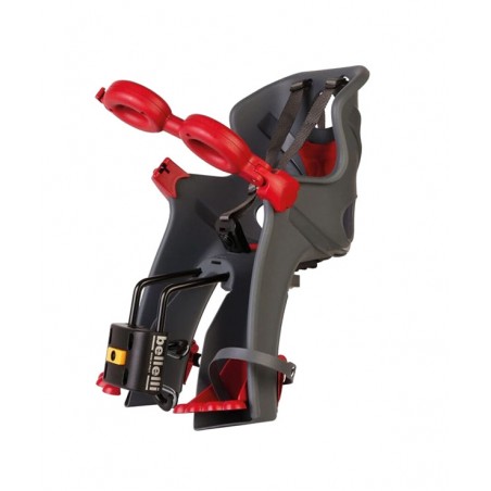 BELLELLI Front baby carrier with fixing system FRECCIA B-FIX OSCURO/ROJO 727658