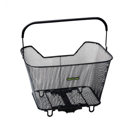RACKTIME Rear bicycle basket with anchoring system BASKIT 2.0 23L SNAPIT (43X30X32 CM) 727934