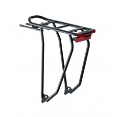 RACKTIME Rear bicycle rack with integrated light, aluminum GLEAMIT 2.0 DC 26-29" SNAPIT 727944