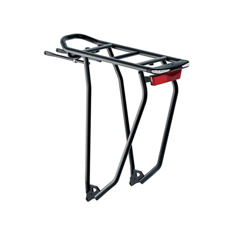 RACKTIME Portabultos trasero para bicicleta con luz integrada aluminio GLEAMIT 2.0 DC 26-28" SNAPIT 727946