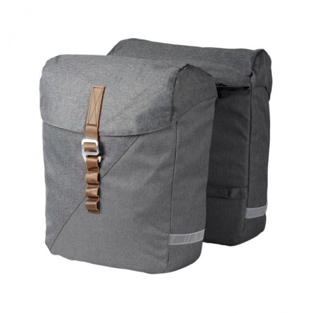 RACKTIME Rear bicycle panniers with anchoring system HEDA 2.0 24L SNAPIT (32X36X14 CM) 727947