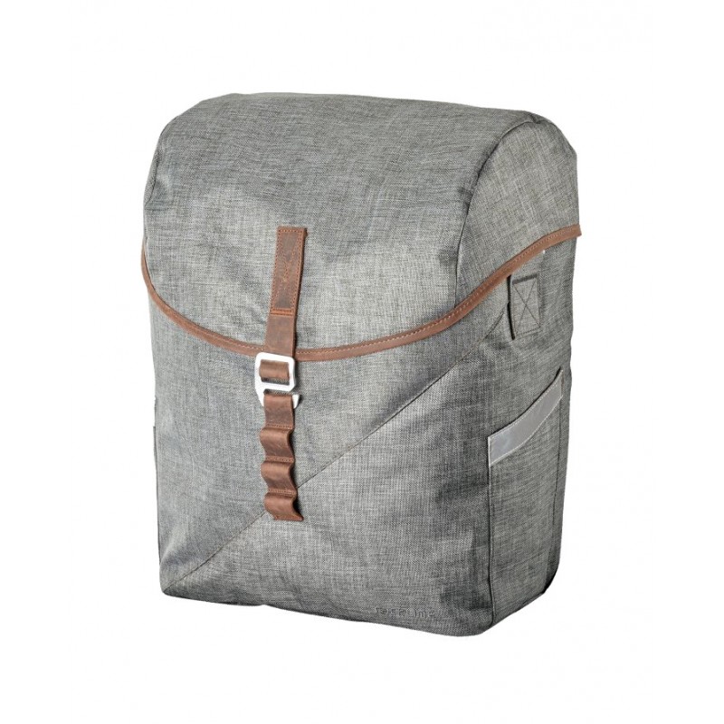 RACKTIME Rear bicycle bag MIA 17.5L GRIS (31X40X16 CM) 727949