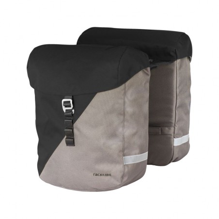 RACKTIME Alforjas traseras para bicicleta con sistema de anclaje VIDA 2.0 24L SNAPIT (32X36X14 CM) 727950