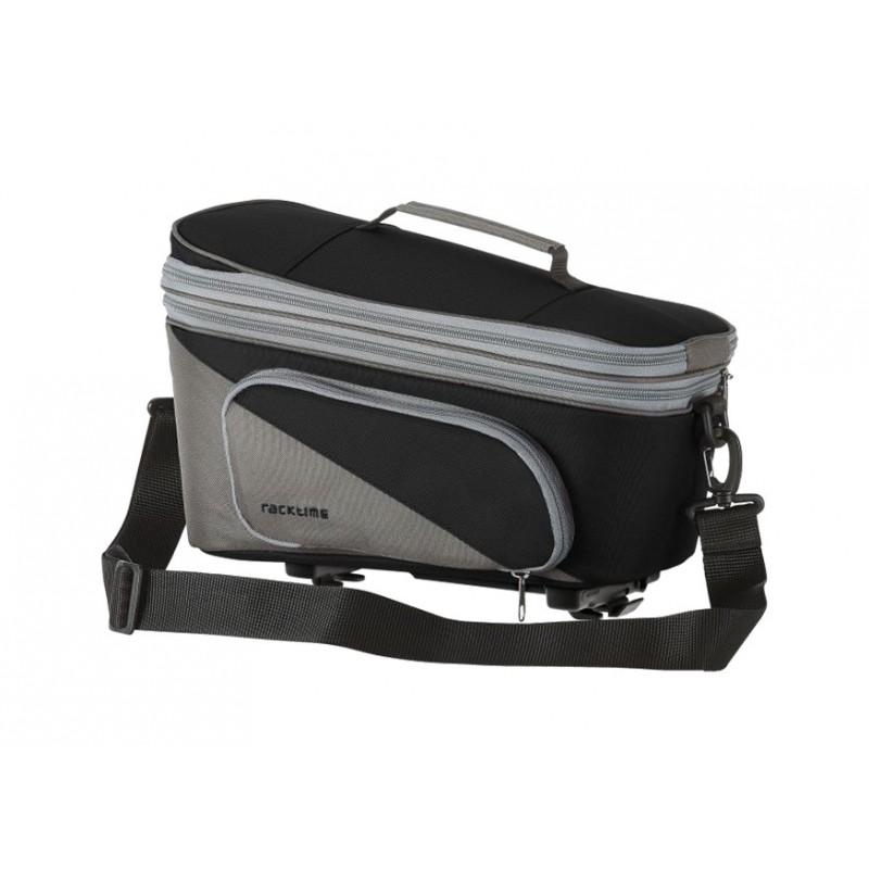 RACKTIME Large capacity rear rack bag with anchoring system TALIS PLUS 2.0 87L SNAPIT NEGRO/GRIS (38X25(31)X26 CM) 727958
