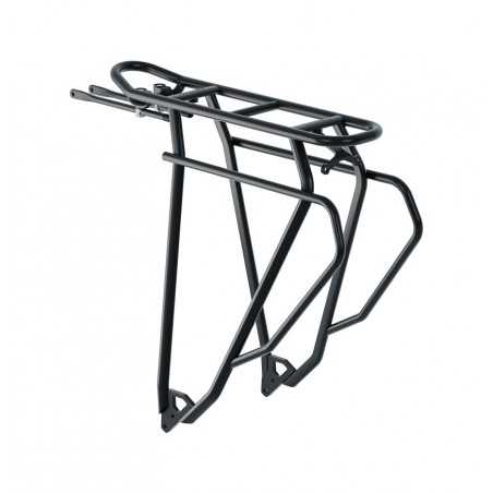 RACKTIME Portabultos aluminio trasero ligero para bicicleta de uso turístico LIGHTIT 2.0 TOUR 28" SNAPIT 727978