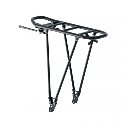 RACKTIME Portabultos aluminio trasero ajustable para bicicleta FOLDIT 2.0 24-29" SNAPIT 727979