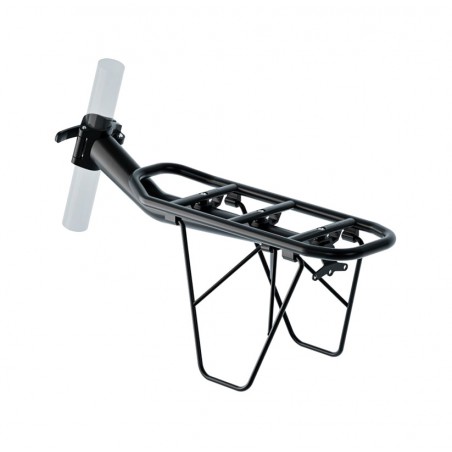 RACKTIME Portabultos aluminio trasero para tija de sillín SILLIN 2.0 SNAPIT 727981