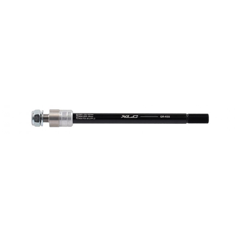 XLC Thru axle for trailers QR-K03 M12X1.0 152-167 MM SYNTACE 142/148 2501605102