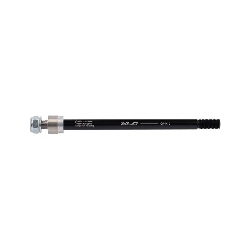 XLC Thru axle for trailers QR-K10 M12X1.5 172-178 MM SHIMANO 142/148 2501605110
