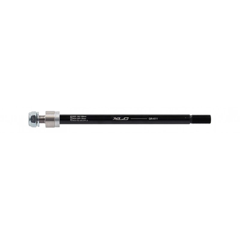 XLC Eje pasante para remolques QR-K11 M12X1.5 182-188 MM SHIMANO 142/148 2501605111