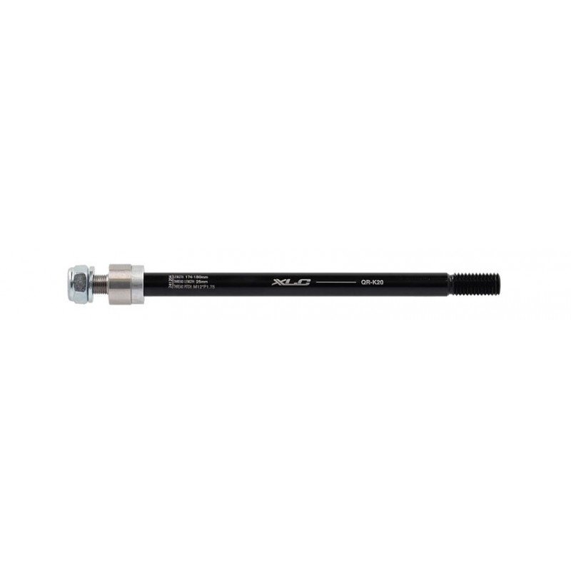 XLC Eje pasante para remolques QR-K20 M12X1.75 174-180 MM MAXXIE 142/148 2501605120