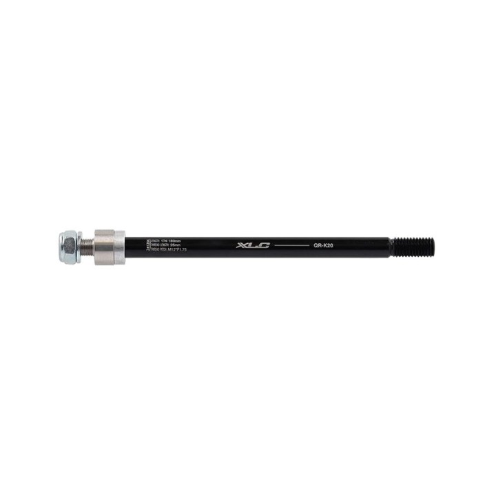 XLC Eje pasante para remolques QR-K20 M12X1.75 174-180 MM MAXXIE 142/148 2501605120