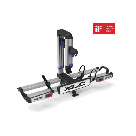 XLC Foldable bike rack with integrated LED lights and two-in-one function VC-C07 PORTABICIS ALMADA WORK-E XTRA 2 EN 1 PLEGABLE 2