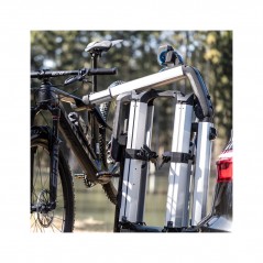 XLC Foldable bike rack with integrated LED lights and two-in-one function VC-C07 PORTABICIS ALMADA WORK-E XTRA 2 EN 1 PLEGABLE 2
