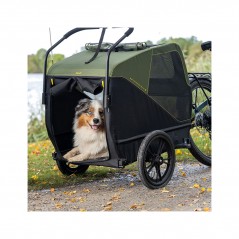 XLC Remolque de bicicleta para transporte mascotas tamaño mediano BS-C12 3092004010