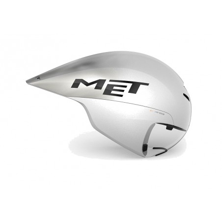 MET Casco de bicicleta con diseño aerodinámico y acabado brillante DRONE WIDE BODY II ALICO BRILLO 726531