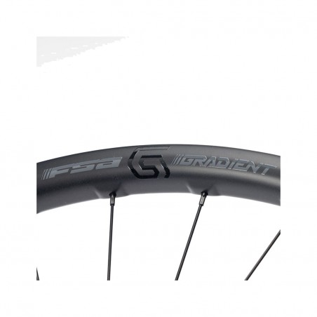 FSA Mountain bike wheelset with six-hole disc GRADIENT I30 148 29" BOOST SHIMANO 12V CARBONO TUBELESS READY 726551