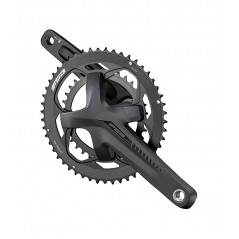 FSA Juego de bielas y platos para bicicleta gravel con sistema , aluminio OMEGA 19 MM DM 46X30D 12V AGX 726584