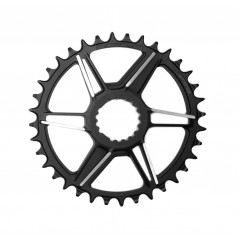 FSA Plato de bicicleta montaje directo compatible aluminio GRADIENT MODULAR MEGATOOTH SHIMANO 11V/SRAM 11-12V WA969 726612
