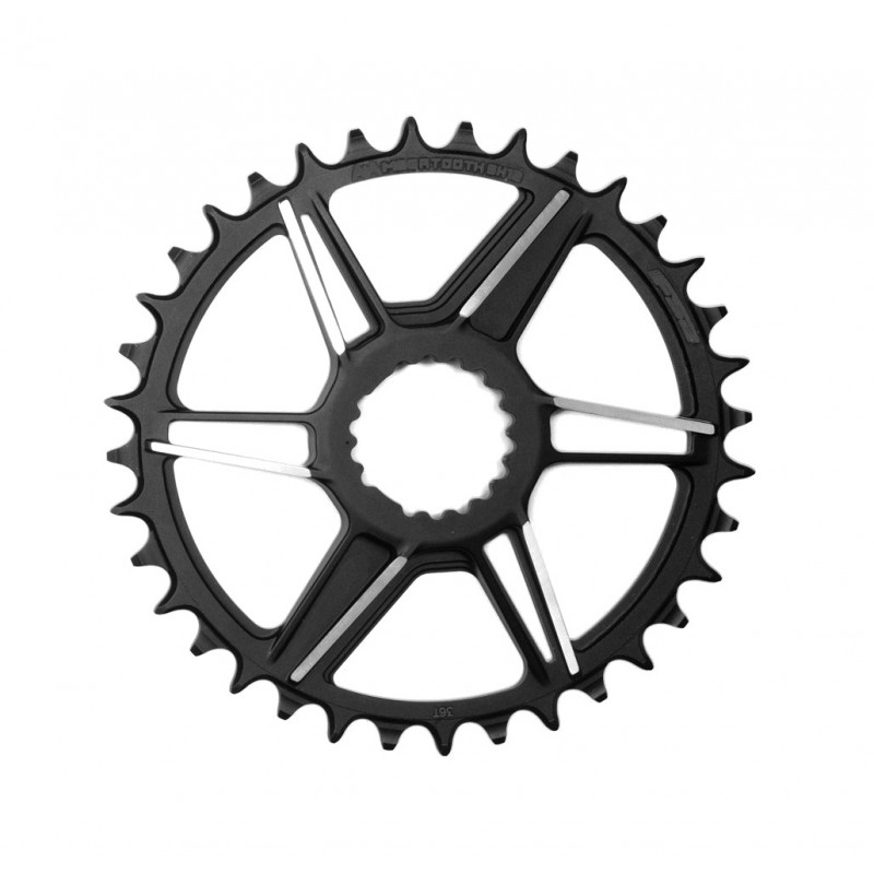FSA Plato de bicicleta montaje directo compatible aluminio GRADIENT MODULAR MEGATOOTH SHIMANO 11V/SRAM 11-12V WA969 726612