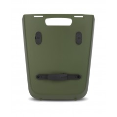 SHAD Baúl rígido tipo cesta para bicicleta con anclaje fijo 20L FIXED MOUNT AMSTERDAM GREEN X0BB201FM