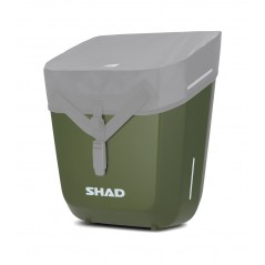 SHAD Baúl rígido tipo cesta para bicicleta con anclaje fijo 20L FIXED MOUNT AMSTERDAM GREEN X0BB201FM