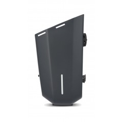 SHAD Baúl rígido tipo cesta para bicicleta con anclaje fijo 20L FIXED MOUNT OSLO GREY X0BB205FM