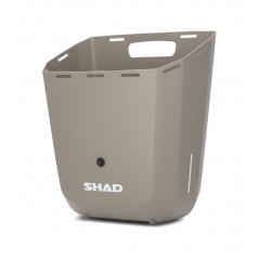 SHAD Rigid bicycle basket trunk with fixed anchor 20L MOUNT FLORENCE CREAM X0BB207FM