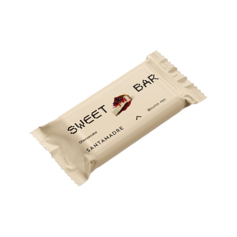 SANTA MADRE Cheesecake flavor energy bar SM SWEET 36 X 60G 303-05