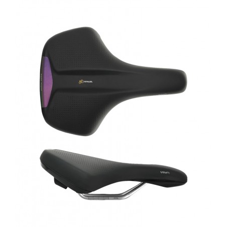 SELLE ROYAL Sillín reflectante con gel para uso relajado VIVO REFLECTIVE RELAXED UNISEX 84F2DR0A08X14