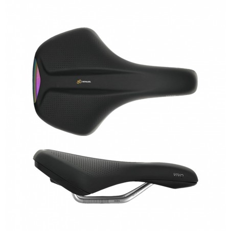 SELLE ROYAL Sillín reflectante con gel para uso moderado VIVO REFLECTIVE ROYALGEL MODERATE UNISEX 84F2HR0A08X14