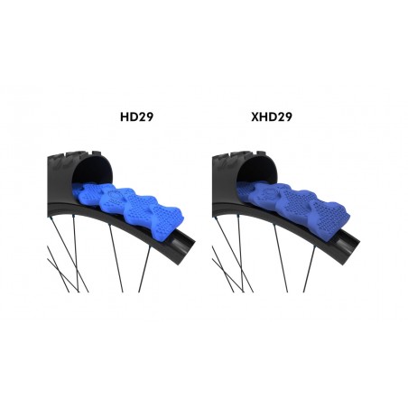 TUBOLIGHT Antipinchazos para bicicleta delantero y trasero DIAMANA HD 29” / XHD 29" DMHX29