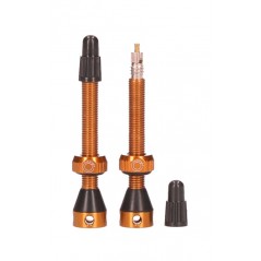 TUBOLIGHT Válvula tubeless de aluminio SIDE HOLES (PAR) VVBLKVAR