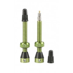 TUBOLIGHT Válvula tubeless de aluminio SIDE HOLES (PAR) VVBLKVAR