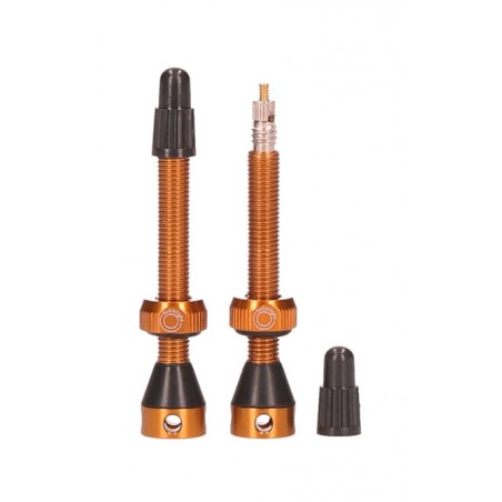 TUBOLIGHT Aluminum tubeless valve SIDE HOLES (PAR) VVBLKVAR