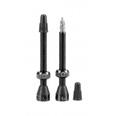 TUBOLIGHT Válvula tubeless de aluminio SIDE HOLES (PAR) VVBLKVAR