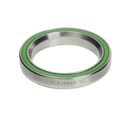 ENDURO BEARINGS Stainless steel angular contact bearing for steering ACB 3645 SS- 1-1/8 6.5 MM EB8091