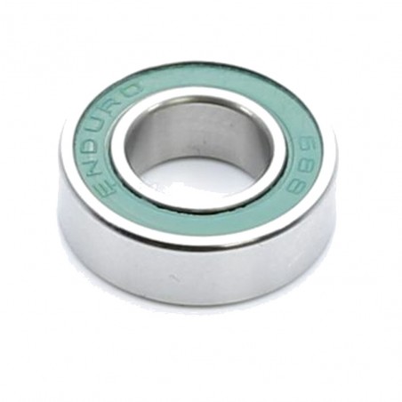 ENDURO BEARINGS Rodamiento radial miniatura de acero inoxidable S688 LLB (C3 CLEARANCE) 8MM X 16MM 5MM EB8830