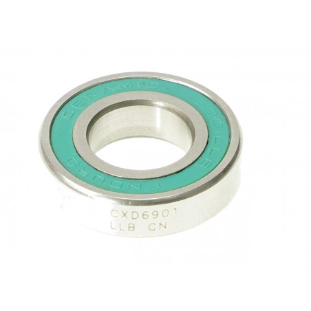 ENDURO BEARINGS Ceramic hybrid radial bearing for hub CXD 6901 LLB XD15 ABEC-5 (CN CLEARANCE) 12MM X 24MM 6MM EB8937