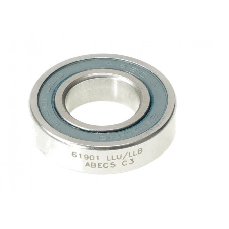ENDURO BEARINGS Hub bearing for radial applications 61901 LLU/LLB C3 12MM X 24MM 6MM EB9696