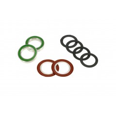 ENDURO BEARINGS Rodamiento de contacto angular acero inoxidable para caja pedalier con cazoletas presionadas BKS-54114 SHIMANO 2