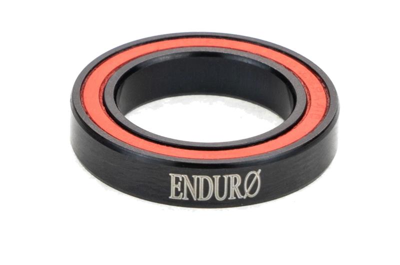 ENDURO BEARINGS Rodamiento radial híbrido cerámico tratado con oxido negro para buje CO 6803 VV ABEC 5 (C3 CLEARANCE) 17MM X 26M