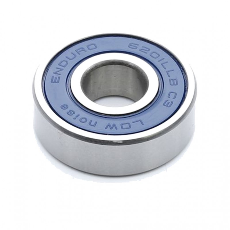 ENDURO BEARINGS Rodamiento radial para buje 6201 LLB ABEC-3 (C3 CLEARANCE) 12MM X 32MM 10MM EB8011
