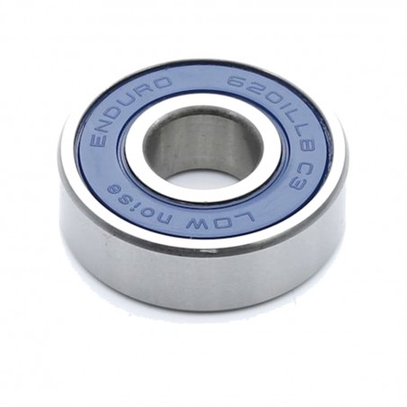 ENDURO BEARINGS Radial bearing for hub 6201 LLB ABEC-3 (C3 CLEARANCE) 12MM X 32MM 10MM EB8011